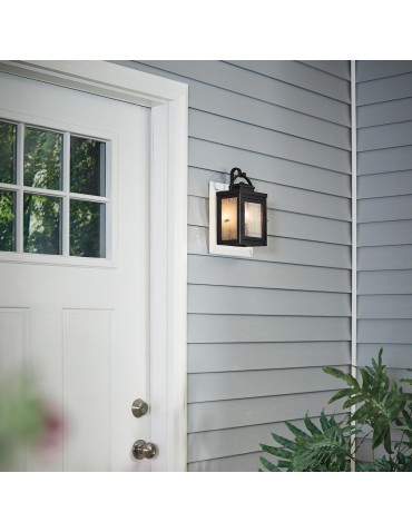 Elstead Lighting Mała latarnia naścienna Carlson - 1 źródło światła IP44 KL-CARLSON-S-RZ - produkt 2