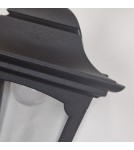 Outdoor pendant lamps - Elstead Lighting Chapel Mini small pendant lantern - 1 light source IP44 CPM9-BLACK - product 2