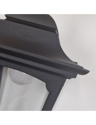 Elstead Lighting Chapel Mini small pendant lantern - 1 light source IP44 CPM9-BLACK - product 2