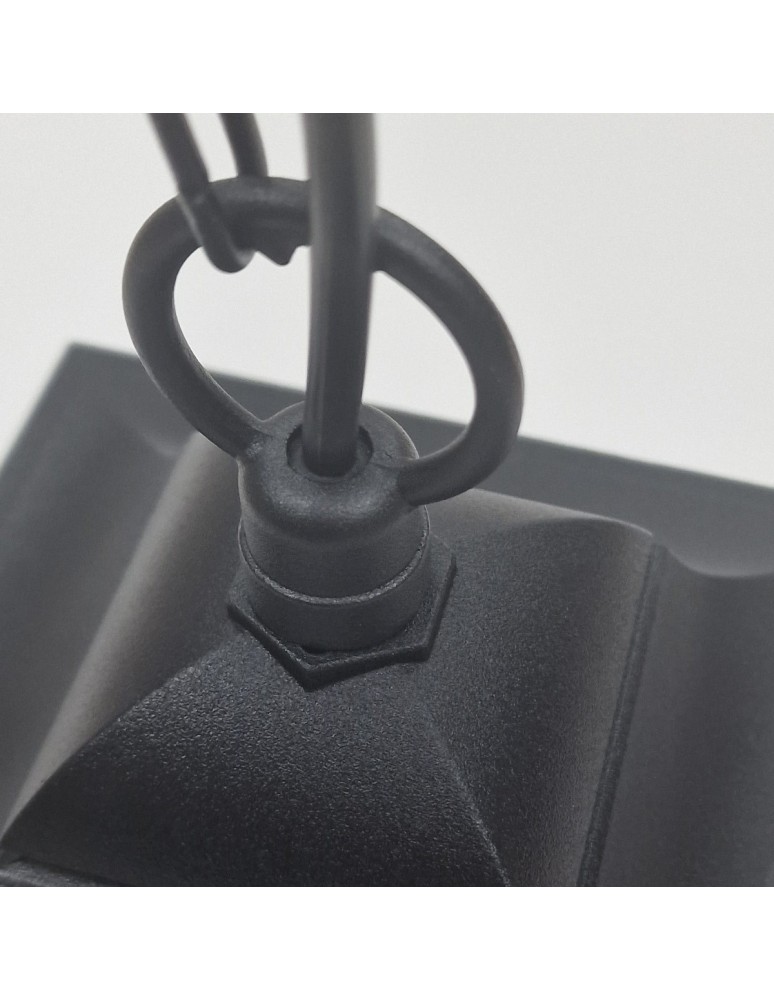 Outdoor pendant lamps - Elstead Lighting Chapel Mini small pendant lantern - 1 light source IP44 CPM9-BLACK - product kolory-swiatla.pl 4