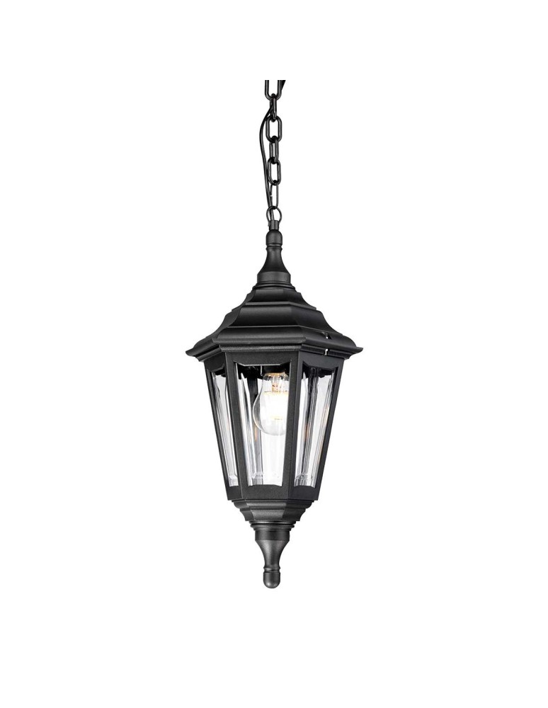 Elstead Lighting Latarnia wisząca Kinsale - 1 źródło światła IP44 KINSALE-CHAIN