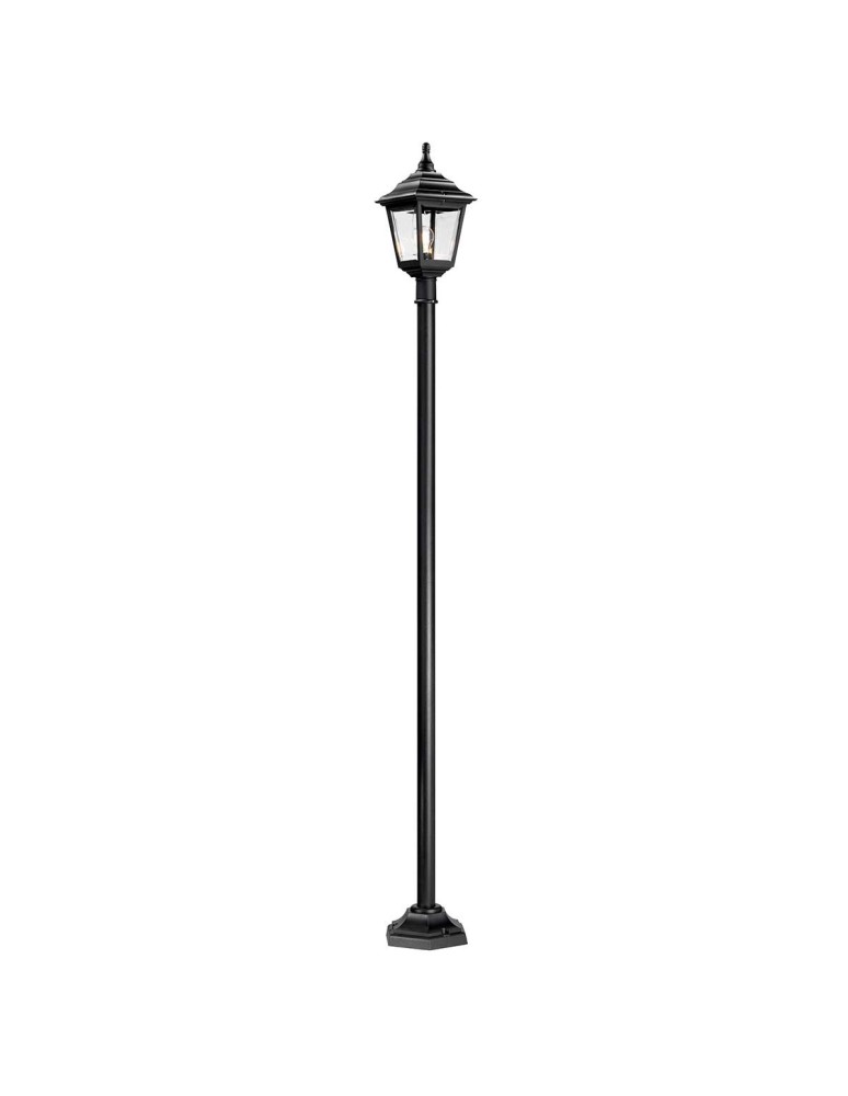 Outdoor lanterns - Elstead Lighting Kerry pedestal lantern - 1 light source IP44 KERRY-POST - product kolory-swiatla.pl 1