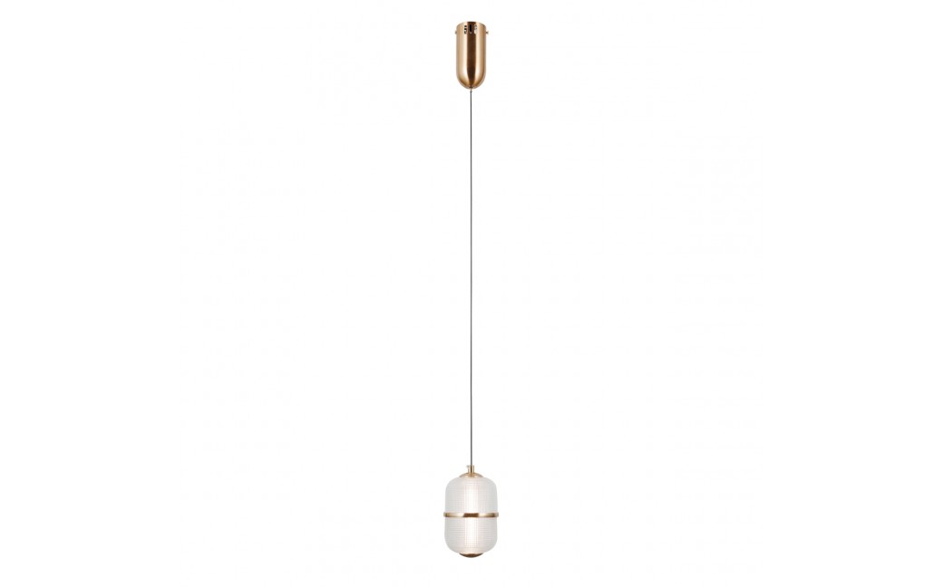 ITALUX Alani Wisząca 1xLED 6W 3000K Złoty PND-34375-1-HBR