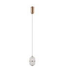 Single pendant lamps - ITALUX Alani Pendant 1xLED 6W 3000K Gold PND-34375-1-HBR - product 2