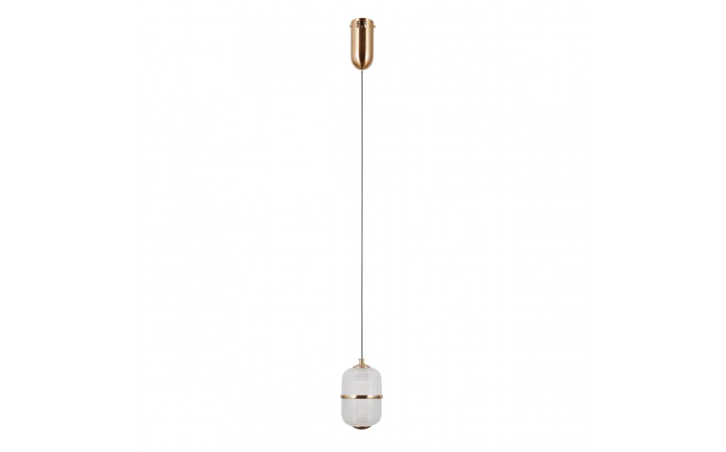 ITALUX Alani Wisząca 1xLED 6W 3000K Złoty PND-34375-1-HBR