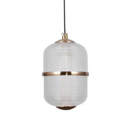 ITALUX Alani Wisząca 1xLED 6W 3000K Złoty PND-34375-1-HBR