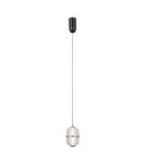 Single pendant lamps - ITALUX Alani Pendant 1xLED 6W 3000K matte black, gold PND-34375-1-BK - product 1