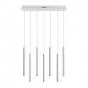 ITALUX Valdes Wisząca 7xLED 35W od 3000K do 6000K Biały PND-22302-7-WH