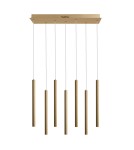 Pendant tube lamps - ITALUX Valdes Pendant 7xLED 35W from 3000K to 6000K Gold PND-22302-7-GD - product 1