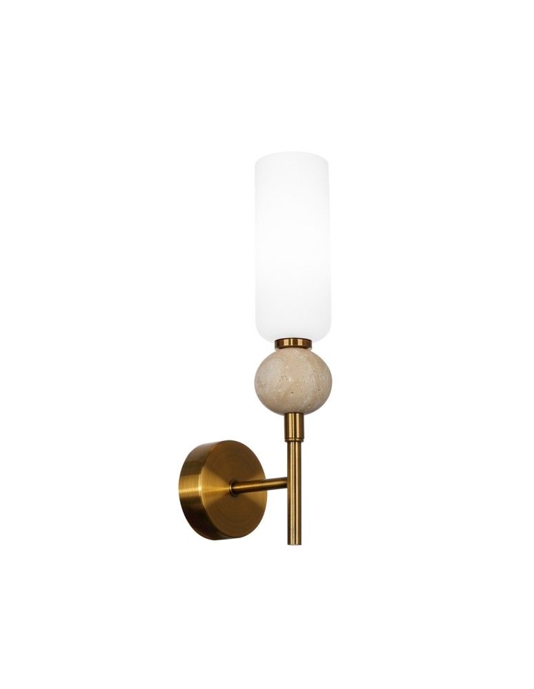 Designer wall lamps - ITALUX Santos Wall Mounted G9 40W Brass WL-95331-1-BRSS - product kolory-swiatla.pl 3