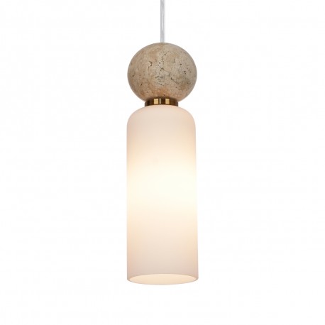 ITALUX Santos Wisząca G9 40W Mosiężny PND-95331-4-BRSS