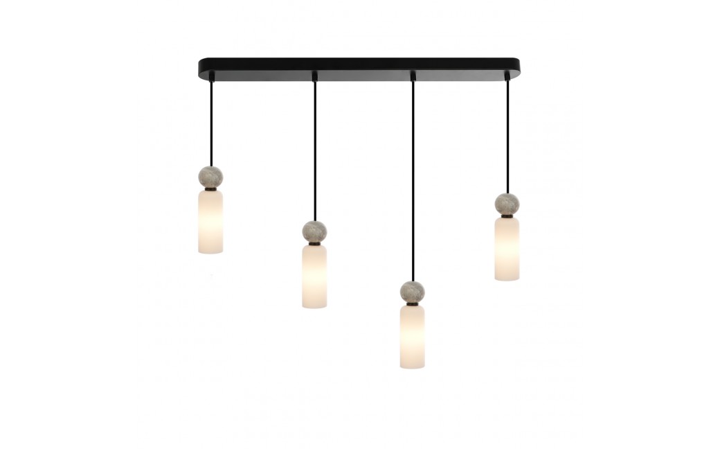 ITALUX Santos Wisząca G9 40W Czarny mat PND-95331-4-BK