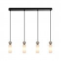 ITALUX Santos Wisząca G9 40W Czarny mat PND-95331-4-BK