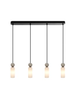 ITALUX Santos Pendant G9 40W Matte Black PND-95331-4-BK