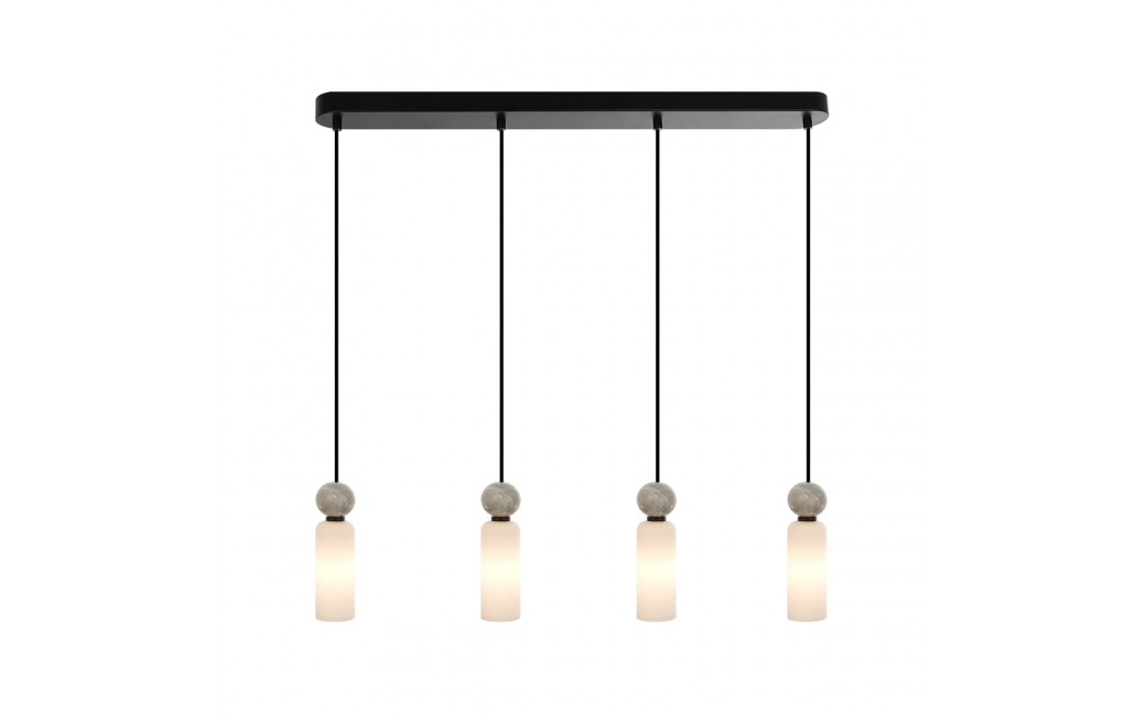 ITALUX Santos Wisząca G9 40W Czarny mat PND-95331-4-BK
