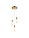 ITALUX Santos Pendant G9 40W Brass PND-95331-3-BRSS