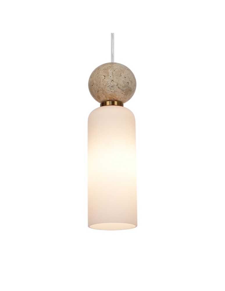 Triple pendant lamps - ITALUX Santos Pendant G9 40W Brass PND-95331-3-BRSS - product kolory-swiatla.pl 3