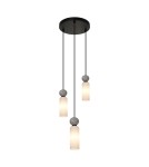 Triple pendant lamps - ITALUX Santos Pendant G9 40W Matte Black PND-95331-3-BK - product 1