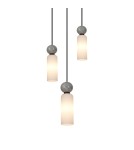 Triple pendant lamps - ITALUX Santos Pendant G9 40W Matte Black PND-95331-3-BK - product 2