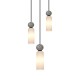 ITALUX Santos Wisząca G9 40W Czarny mat PND-95331-3-BK