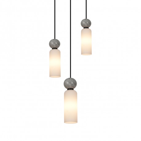 ITALUX Santos Wisząca G9 40W Czarny mat PND-95331-3-BK