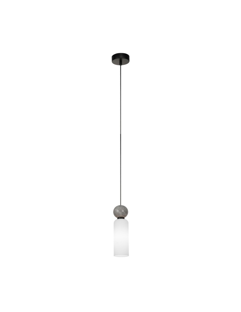 Single pendant lamps - ITALUX Santos Pendant G9 40W Matte Black PND-95331-1-BK - product kolory-swiatla.pl 4