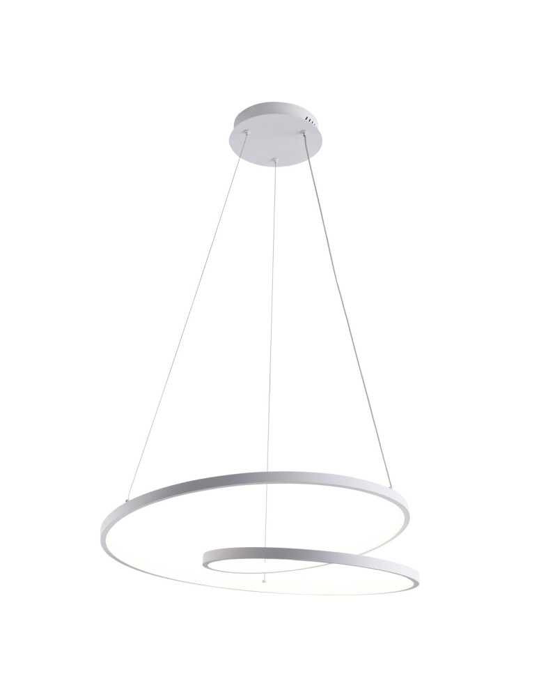 LED pendant lamps - ITALUX Reina Pendant 1xLED 40W from 3000K to 6000K White PND-21692-M-WH. - product kolory-swiatla.pl 1