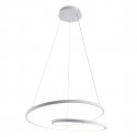 ITALUX Reina Wisząca 1xLED 40W od 3000K do 6000K Biały PND-21692-M-WH