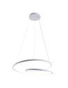 ITALUX Reina Pendant 1xLED 40W from 3000K to 6000K White PND-21692-M-WH.