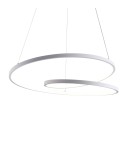 LED pendant lamps - ITALUX Reina Pendant 1xLED 40W from 3000K to 6000K White PND-21692-M-WH. - product 2