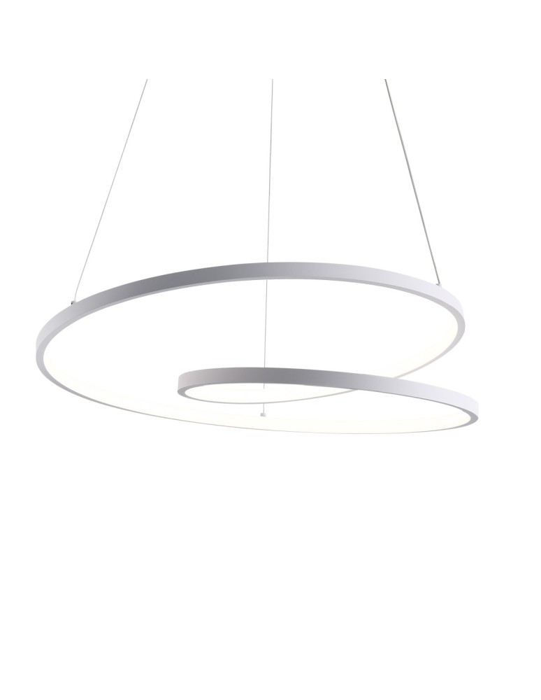 LED pendant lamps - ITALUX Reina Pendant 1xLED 40W from 3000K to 6000K White PND-21692-M-WH. - product kolory-swiatla.pl 2