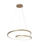LED pendant lamps - ITALUX Reina Pendant 1xLED 40W from 3000K to 6000K Gold PND-21692-M-GD - product 1