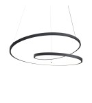 LED pendant lamps - ITALUX Reina Pendant 1xLED 40W from 3000K to 6000K Black PND-21692-M-BK - product 2