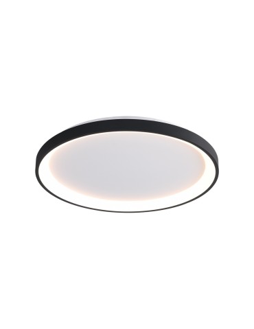ITALUX Raden Ceiling 1xLED 40W from 3000K to 6000K Black CLN-3151-S-BK