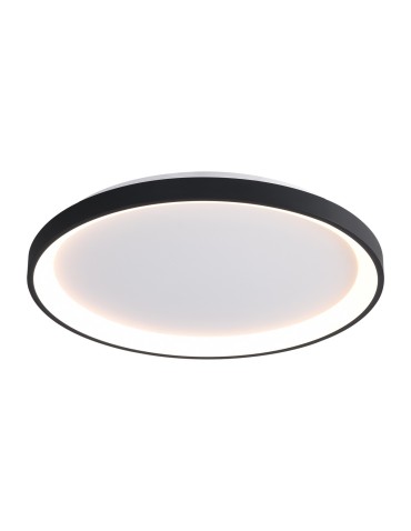 ITALUX Raden Ceiling 1xLED 50W from 3000K to 6000K Black CLN-3151-M-BK