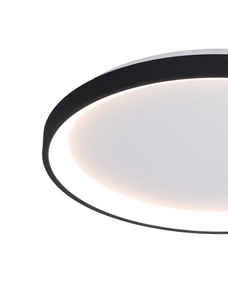 LED ceiling lamps - ITALUX Raden Ceiling 1xLED 50W from 3000K to 6000K Black CLN-3151-M-BK - product kolory-swiatla.pl 2