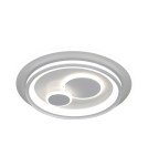 LED ceiling lamps - ITALUX Parco 55W LED Pendant from 3000K to 6000K White CLN-52185B-WH. - product 1
