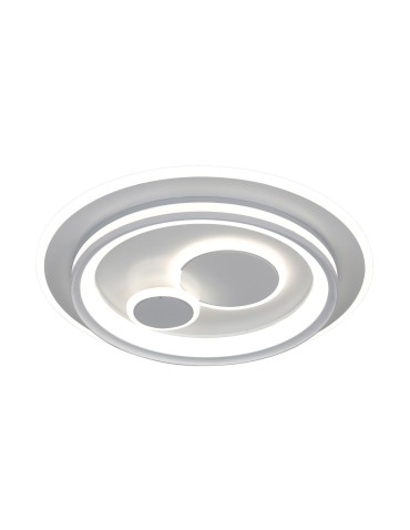 ITALUX Parco 55W LED Pendant from 3000K to 6000K White CLN-52185B-WH.