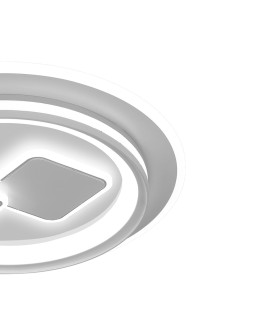 ITALUX Parco 55W LED Pendant from 3000K to 6000K White CLN-52185A-WH. - product 2