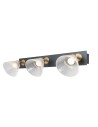 ITALUX Orella Ceiling/Wall lamp 3xLED 12W 3000K Matte black, gold WL-34393-3-BK-HBR