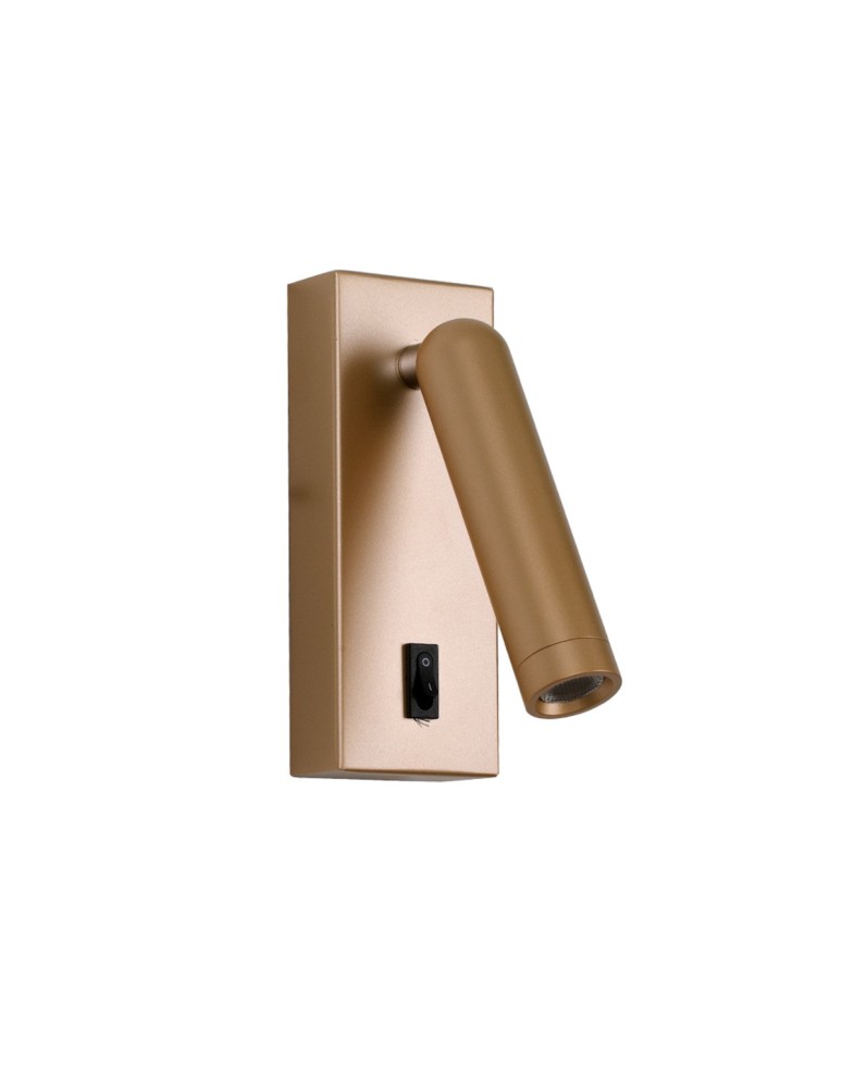 Reading wall lamps - ITALUX Nova Pendant 1xLED 2.5W 3000K Gold WL-46376-1-GD - product kolory-swiatla.pl 3