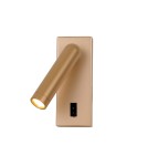 Reading wall lamps - ITALUX Nova Pendant 1xLED 2.5W 3000K Gold WL-46376-1-GD - product 1