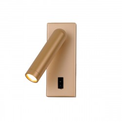 ITALUX Nova Wisząca 1xLED 2.5W 3000K Złoty WL-46376-1-GD