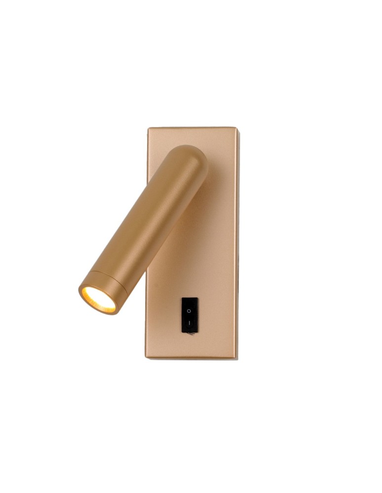 Reading wall lamps - ITALUX Nova Pendant 1xLED 2.5W 3000K Gold WL-46376-1-GD - product kolory-swiatla.pl 1