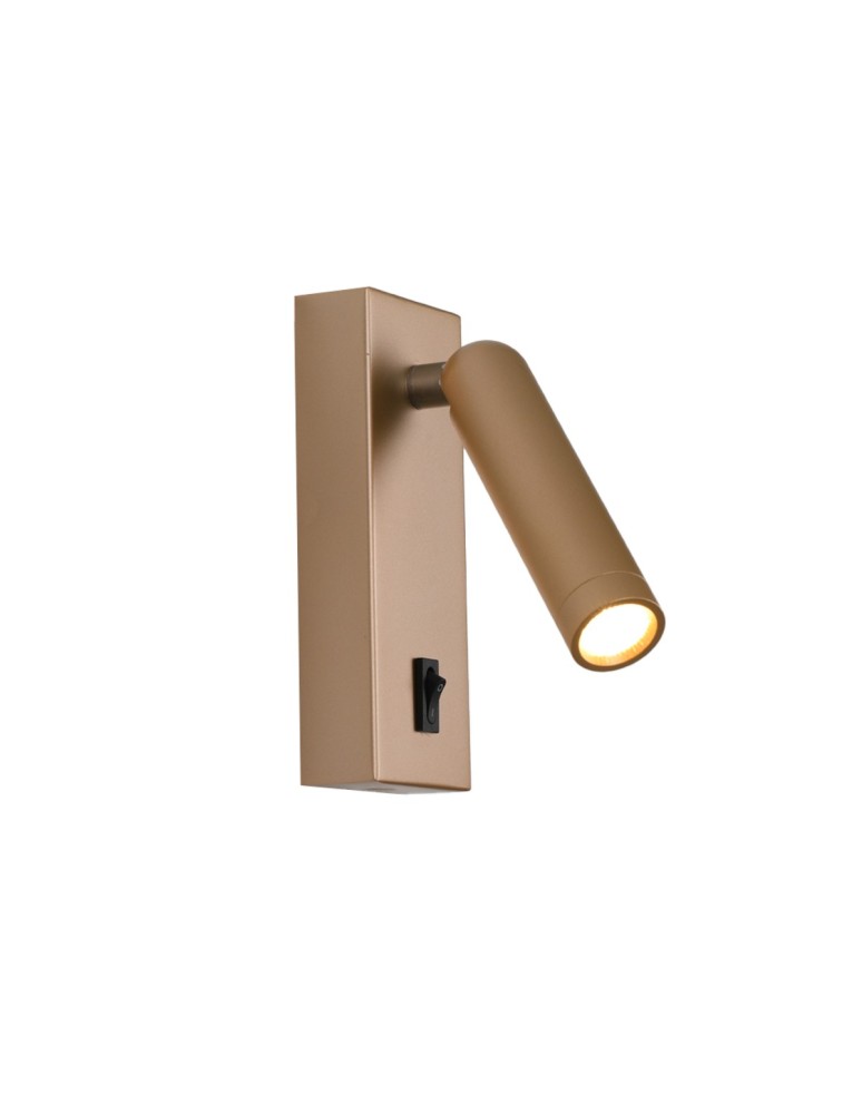 Reading wall lamps - ITALUX Nova Pendant 1xLED 2.5W 3000K Gold WL-46376-1-GD - product kolory-swiatla.pl 2
