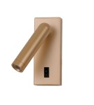 Reading wall lamps - ITALUX Nova Pendant 1xLED 2.5W 3000K Gold WL-46376-1-GD - product 4
