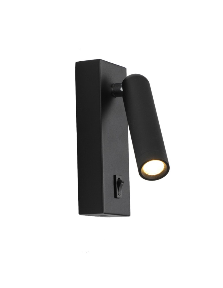 Reading wall lamps - ITALUX Nova Pendant 1xLED 2.5W 3000K Black WL-46376-1-BK - product kolory-swiatla.pl 1
