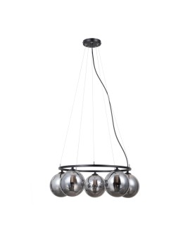 ITALUX Molite Pendant 5xG9 5W Matte Black PND-1098-5R-BK