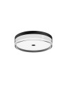 ITALUX Molino Ceiling 1xLED 24W switchable 2800K/4000K/6000K Black PLF-64536-S-BK