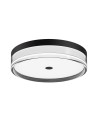 ITALUX Molino Ceiling 1xLED 32W switchable 2800K/4000K/6000K Black PLF-64536-M-BK